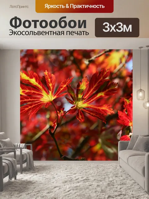 Фотообои Листья