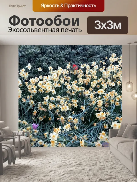 Фотообои Цветы