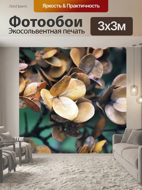Фотообои Листья