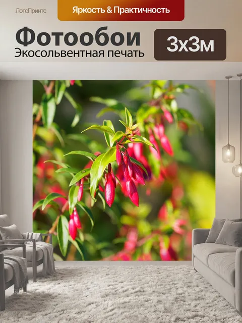Фотообои Цветы