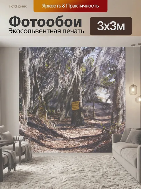 Фотообои Мох