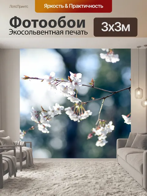 Фотообои Цветы
