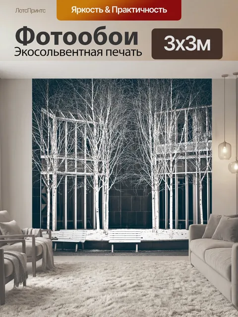 Фотообои Березы