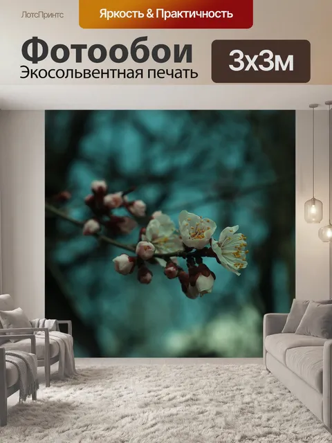 Фотообои Вишни в цвету