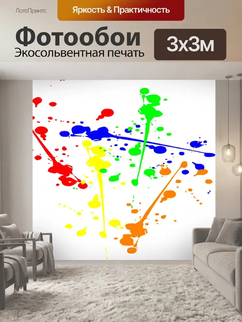 Фотообои Брызги