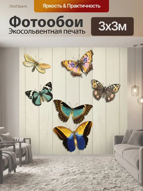 Фотообои Бабочка