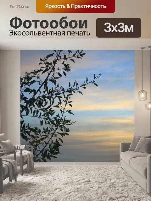Фотообои Буш в закате