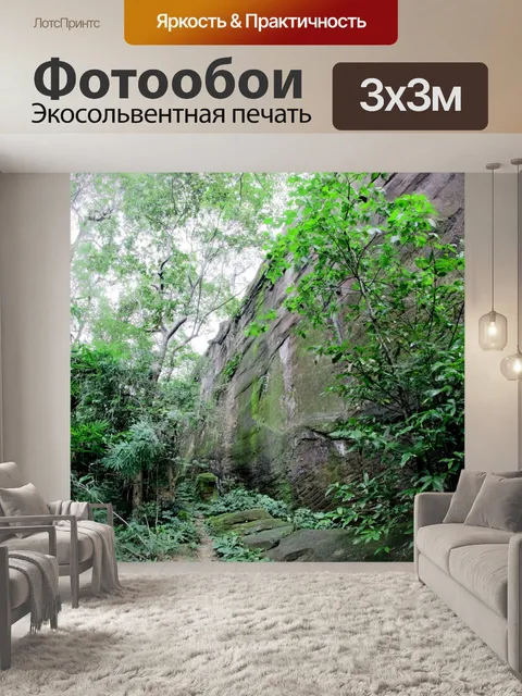 Фотообои Фа Луанг Водопад Лесопарк