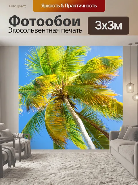 Фотообои Тропические пальмы