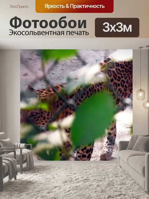 Фотообои Leopard 1