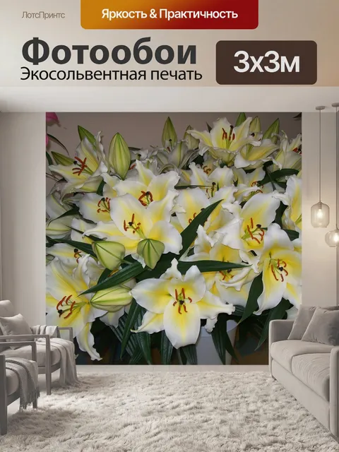 Фотообои Цветы