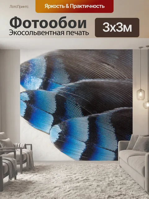 Фотообои Перья