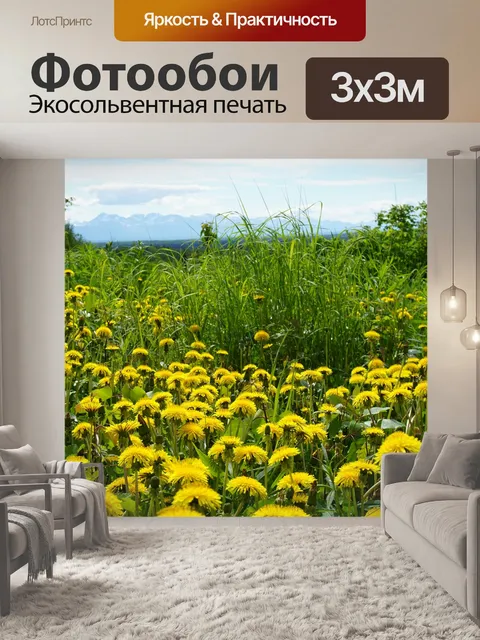 Фотообои Цветы