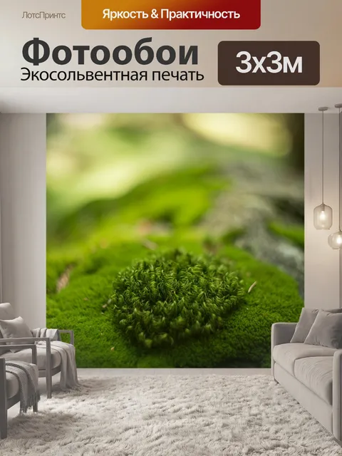 Фотообои Мох