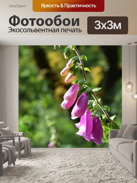 Фотообои Цветы