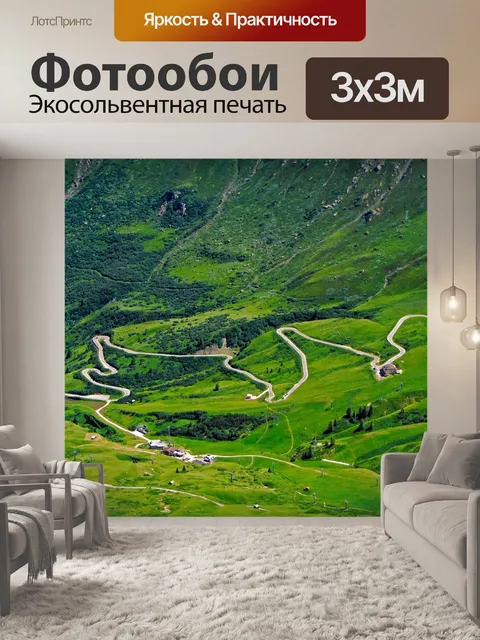Фотообои Горная дорога