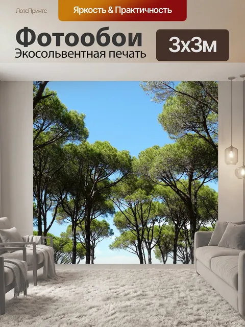 Фотообои Сосны