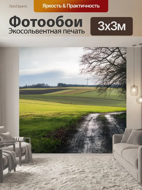 Фотообои Поля