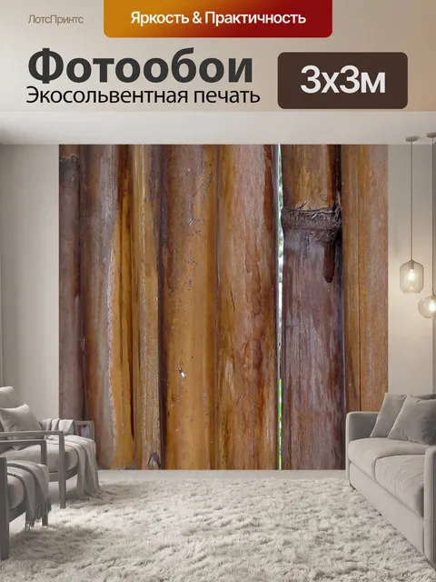 Фотообои Экран тростника