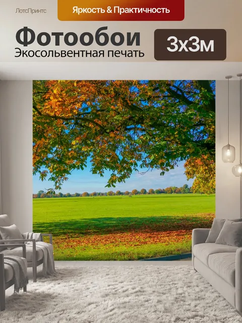 Фотообои Осень в парке