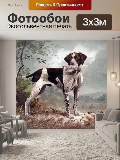 Фотообои Немецкий Живопись Указатель Собака
