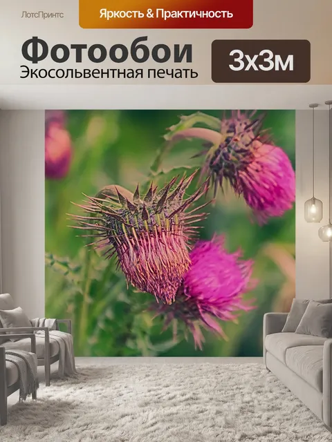 Фотообои Цветы