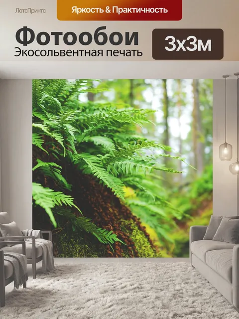 Фотообои Папоротник