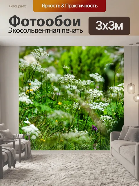 Фотообои Цветы