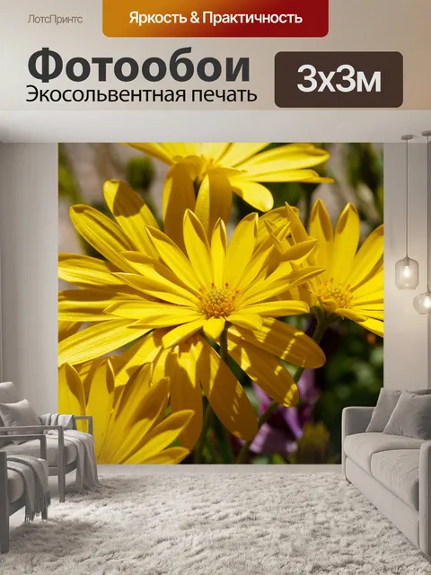 Фотообои Цветы