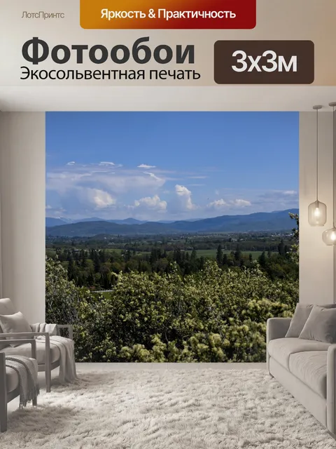 Фотообои Вид с горы