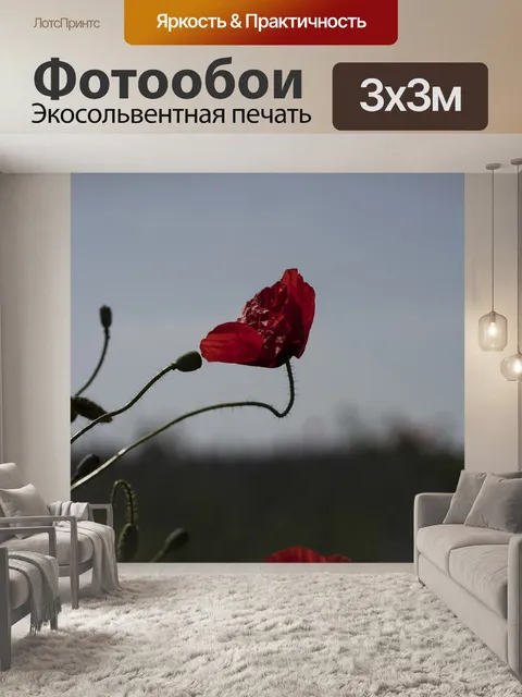 Фотообои Цветы