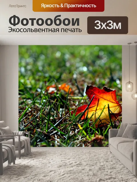 Фотообои Листья