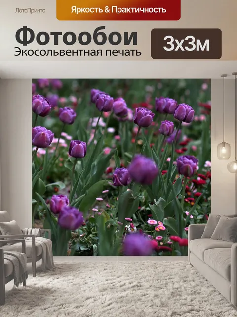 Фотообои Тюльпаны