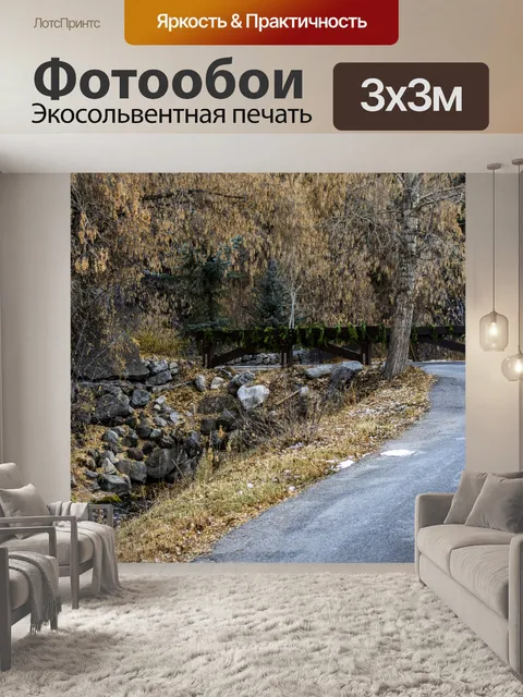 Фотообои Ледяная дорога