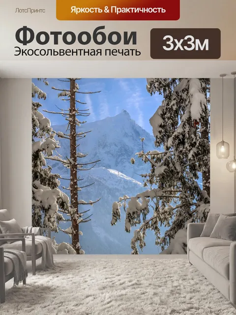 Фотообои Зимний Пейзаж