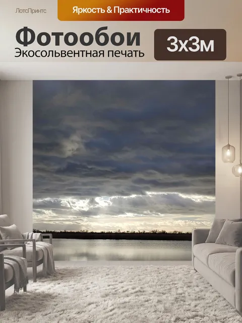 Фотообои Тень и свет на пруду.