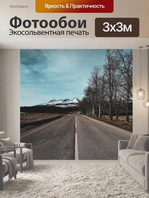 Фотообои Дорога