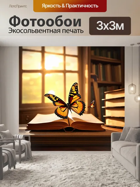 Фотообои бабочки
