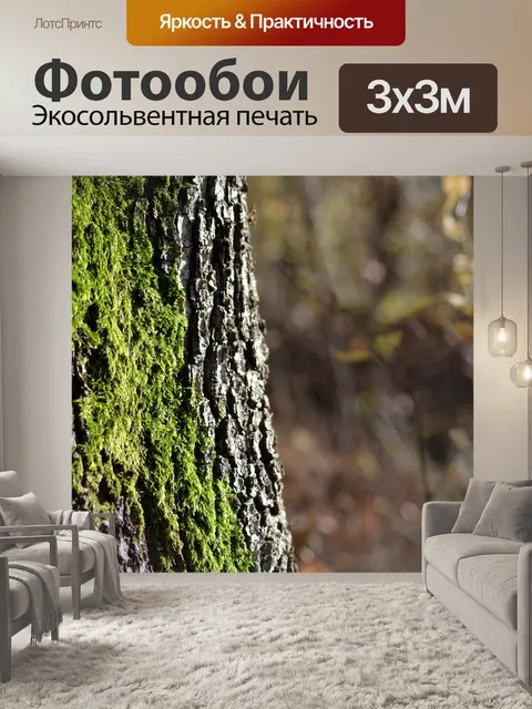 Фотообои Мох