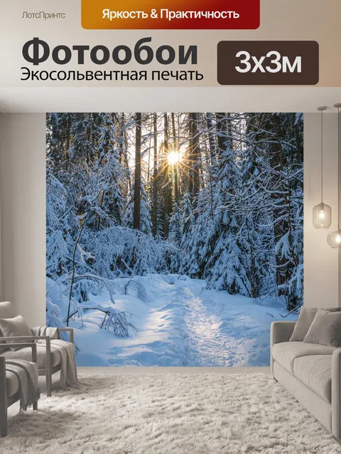 Фотообои Зима
