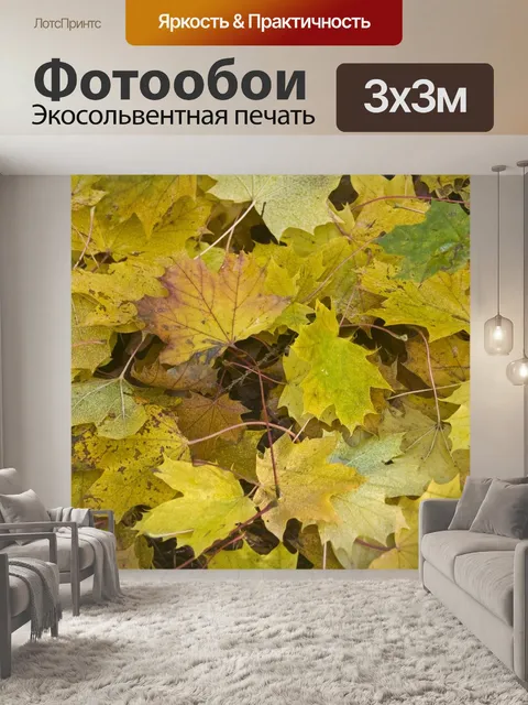 Фотообои Кленовые листья