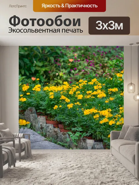 Фотообои Цветы