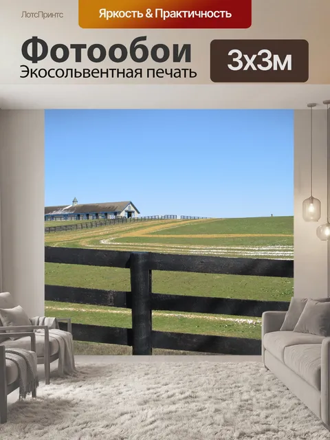 Фотообои Кентукки Чистокровные Farm