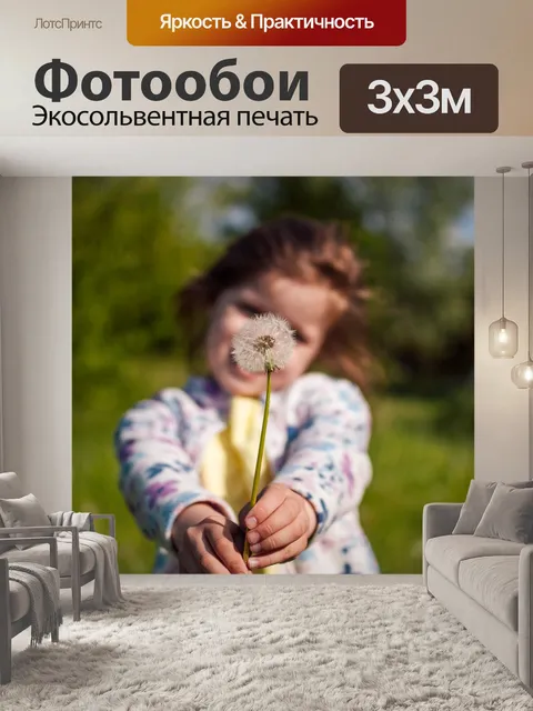 Фотообои Одуванчик