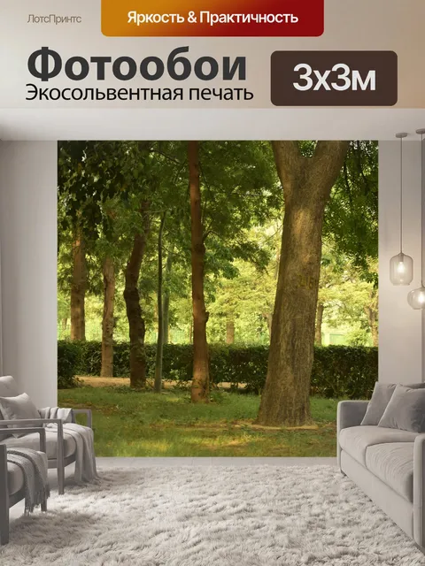 Фотообои Зеленый парк
