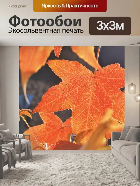 Фотообои Листья