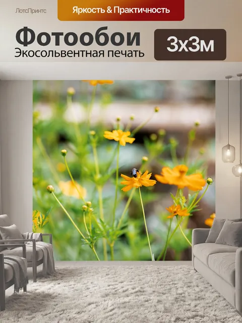 Фотообои Насыщенного дня