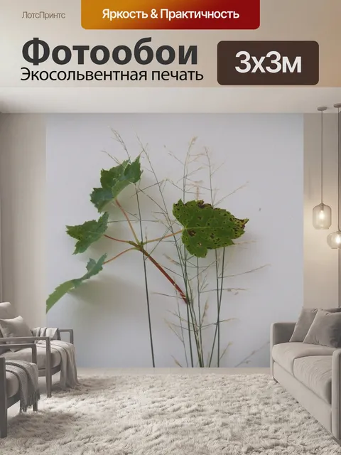 Фотообои Листья