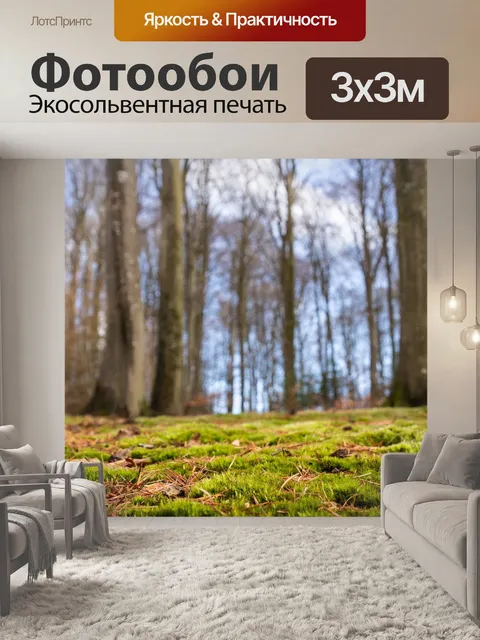 Фотообои Мох