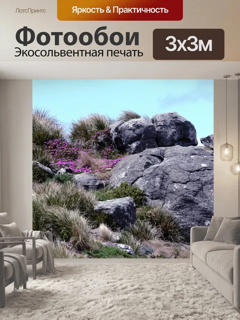 Фотообои Цветы на орех Хилл
